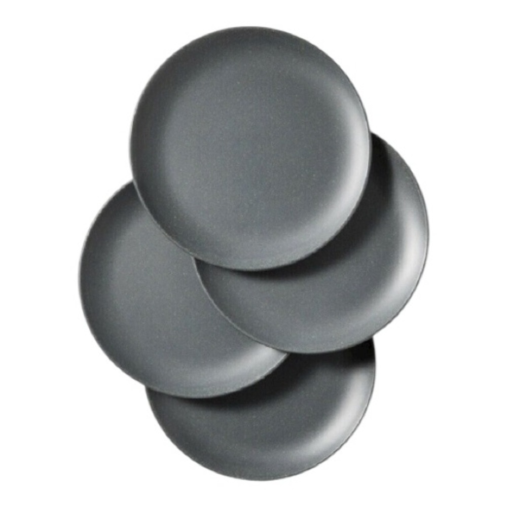 Hearth & Hand Set of 4 Gray Speckled Melamine Dinner Plates